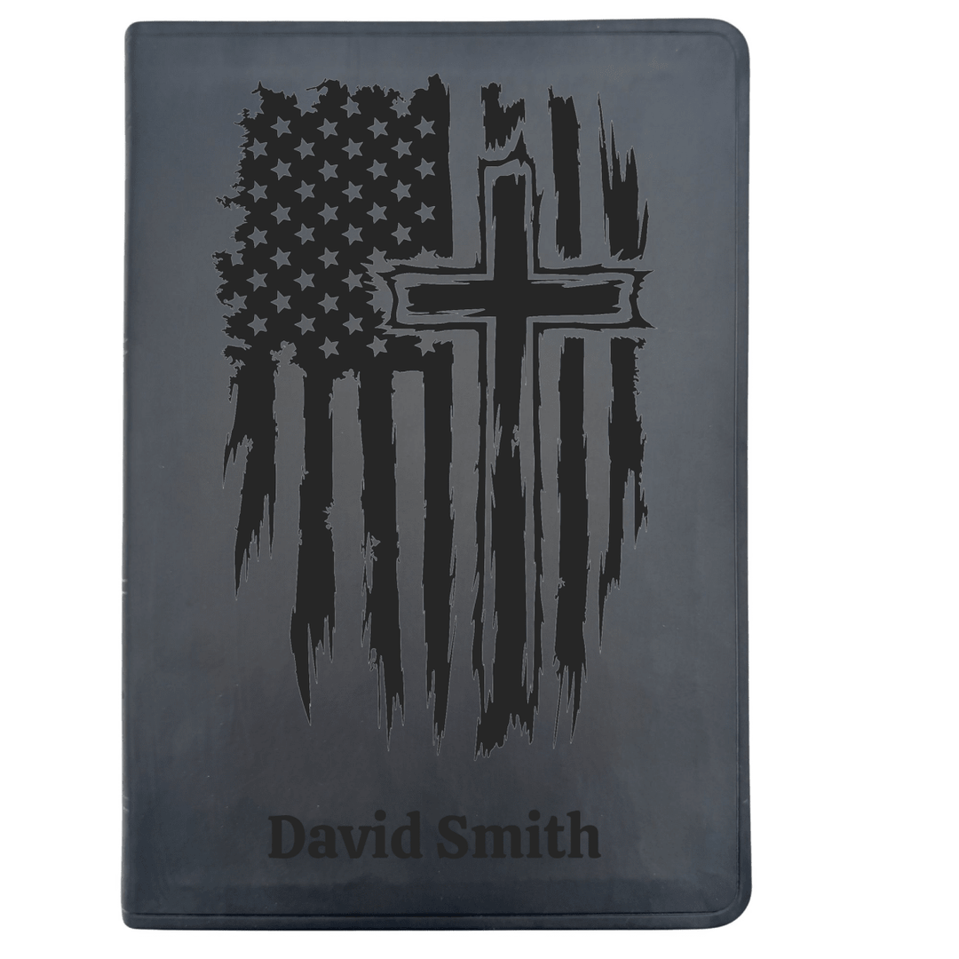 ESV Black Standard Size Thinline Holy Bible Large Print | USA - Shepherds Shelf
