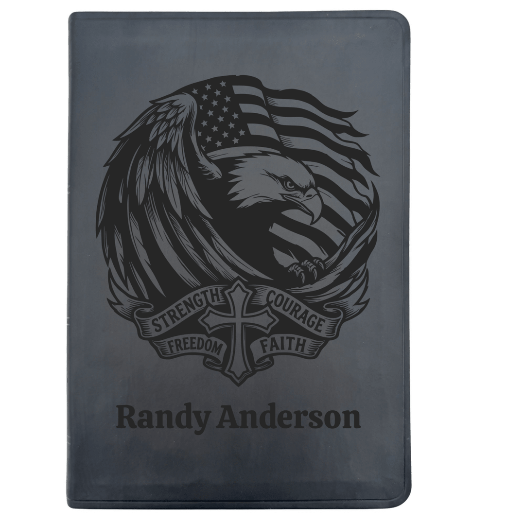 ESV Black Standard Size Thinline Holy Bible Large Print | USA - Shepherds Shelf