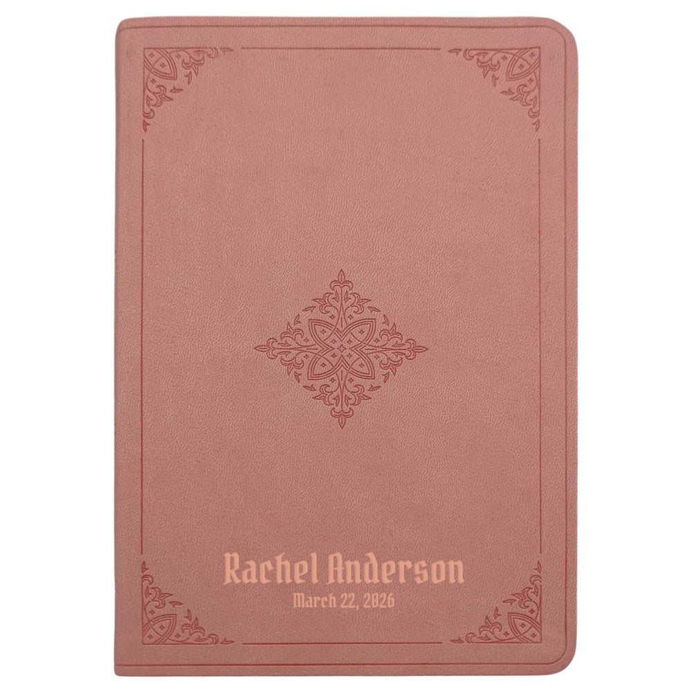 ESV Blush Pink Standard Size Holy Bible Large Print