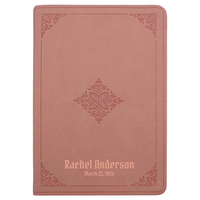 ESV Blush Pink Standard Size Holy Bible Large Print