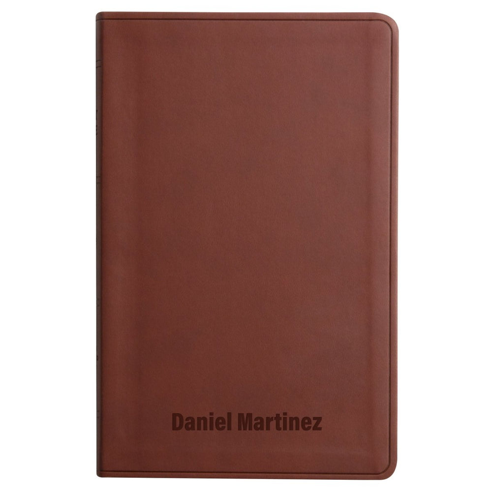 ESV Brown Standard Size Holy Bible Large Print