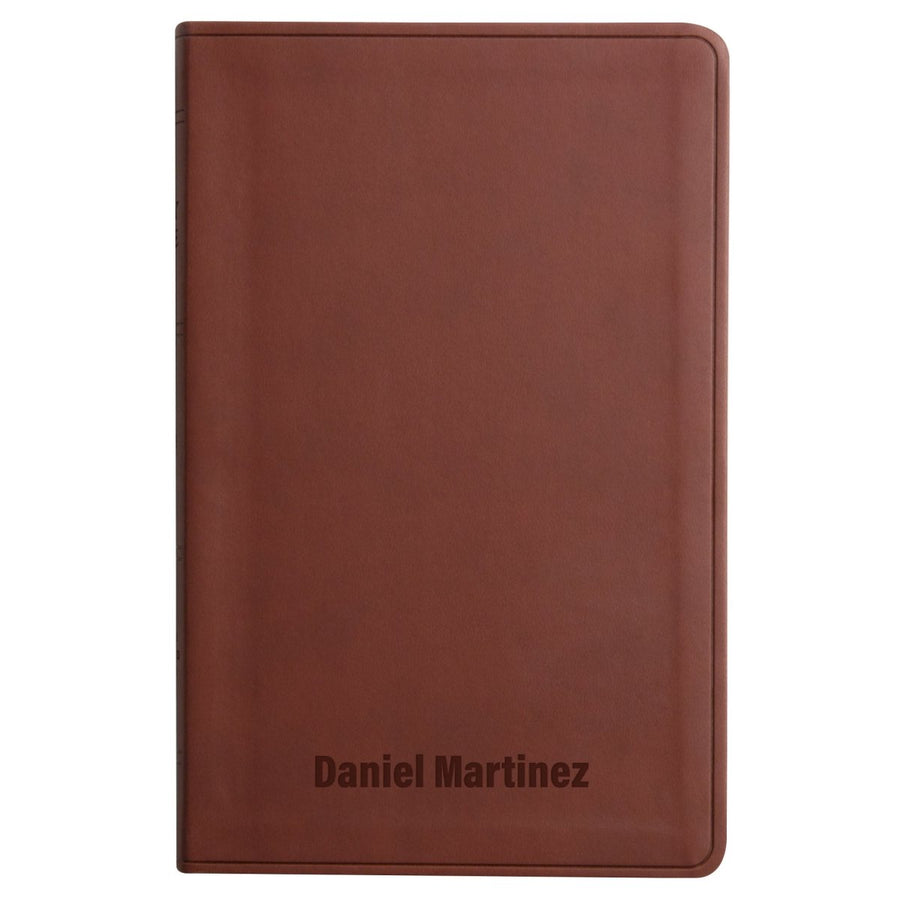 ESV Brown Standard Size Holy Bible Large Print - Shepherds Shelf