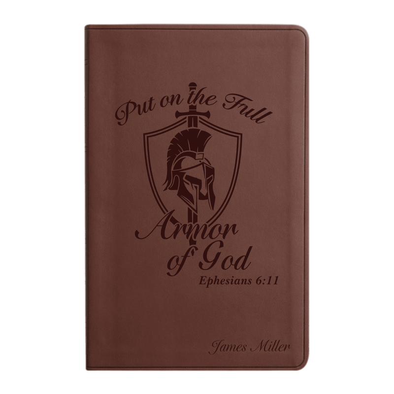 ESV Brown Standard Size Holy Bible Large Print | Bible Verse Collection 1