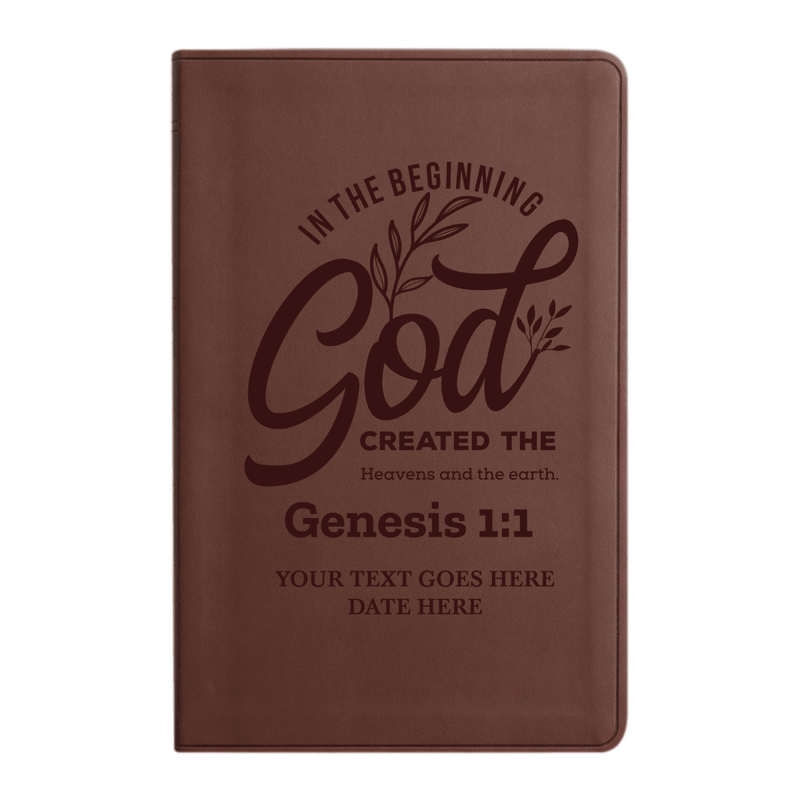ESV Brown Standard Size Holy Bible Large Print | Bible Verse Collection 2