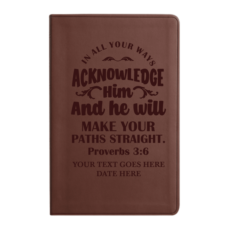 ESV Brown Standard Size Holy Bible Large Print | Bible Verse Collection 2