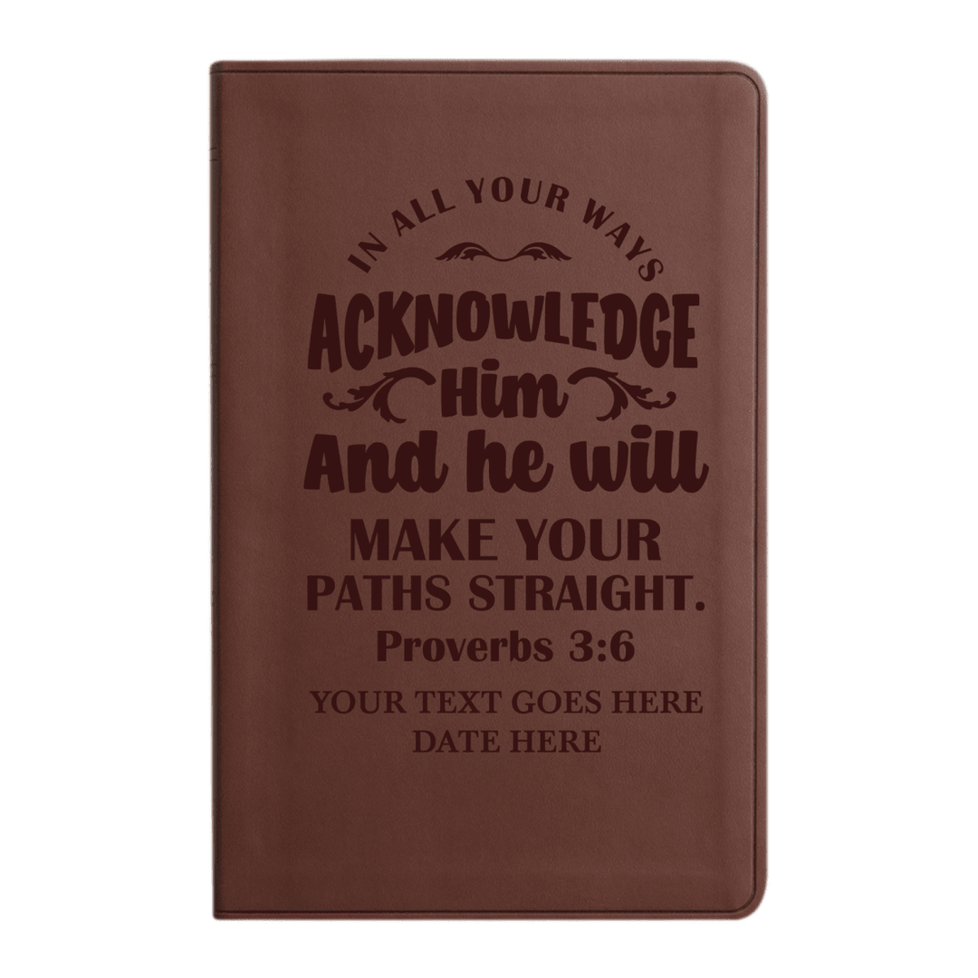 ESV Brown Standard Size Holy Bible Large Print | Bible Verse Collection 2 - Shepherds Shelf