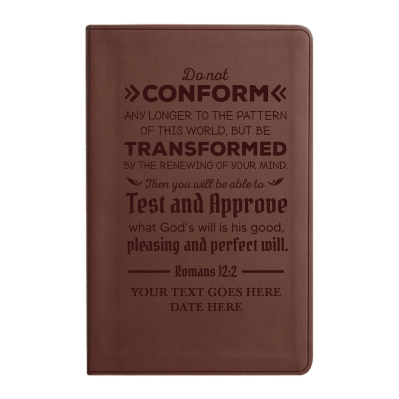 ESV Brown Standard Size Holy Bible Large Print | Bible Verse Collection 2