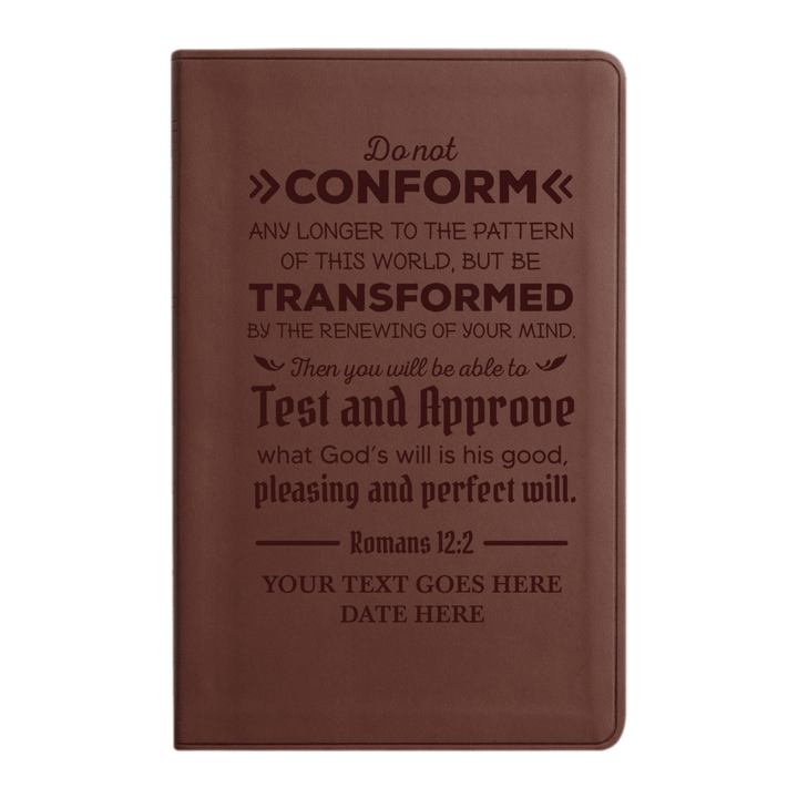 ESV Brown Standard Size Holy Bible Large Print | Bible Verse Collection 2 - Shepherds Shelf