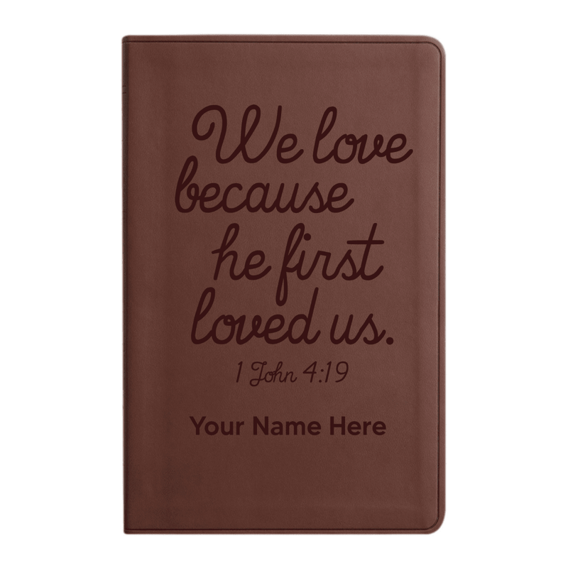 ESV Brown Standard Size Holy Bible Large Print | Bible Verse Collection 3