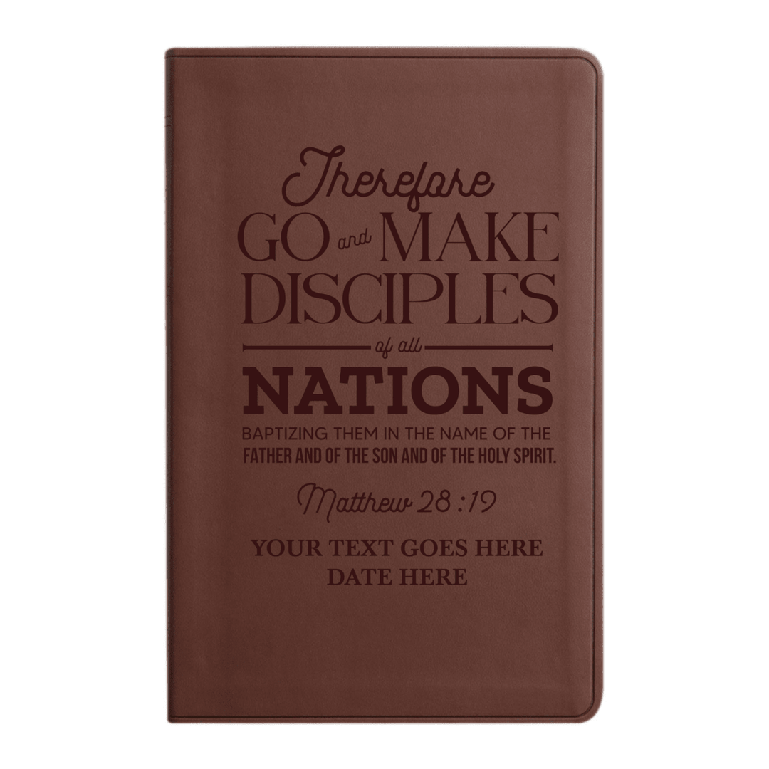ESV Brown Standard Size Holy Bible Large Print | Bible Verse Collection 3 - Shepherds Shelf