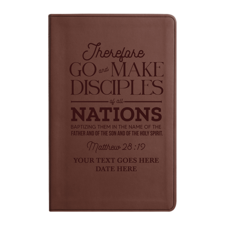 ESV Brown Standard Size Holy Bible Large Print | Bible Verse Collection 3 - Shepherds Shelf