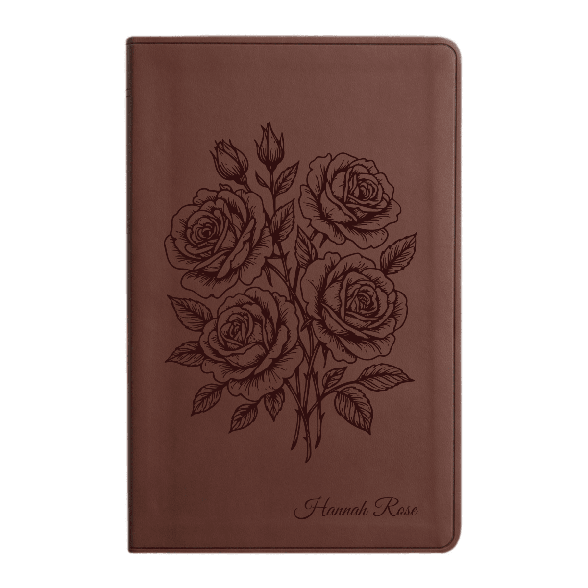 ESV Brown Standard Size Holy Bible Large Print | Floral Collection 2 - Shepherds Shelf