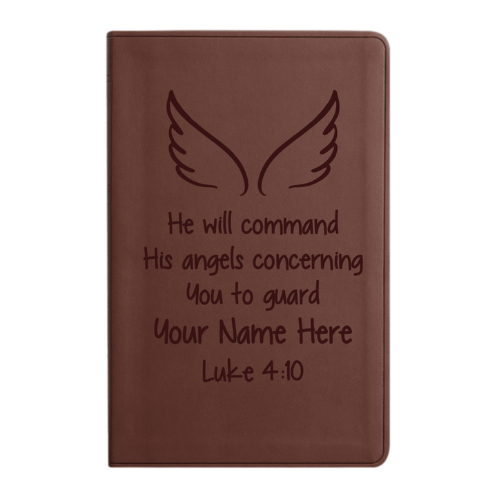 ESV Brown Standard Size Holy Bible Large Print | Live - in - scripture Collection 1 - Shepherds Shelf
