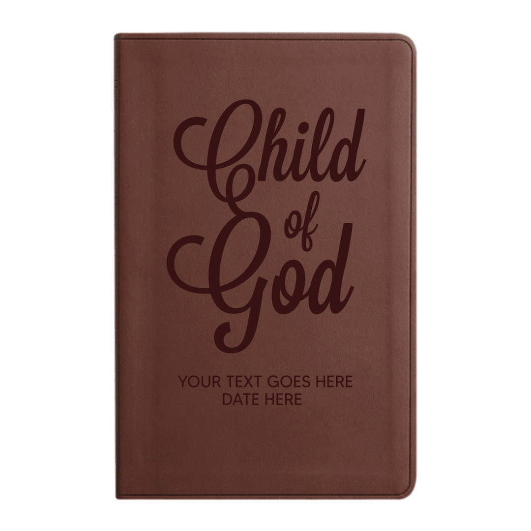 ESV Brown Standard Size Holy Bible Large Print | Scripture Art Collection 2 - Shepherds Shelf