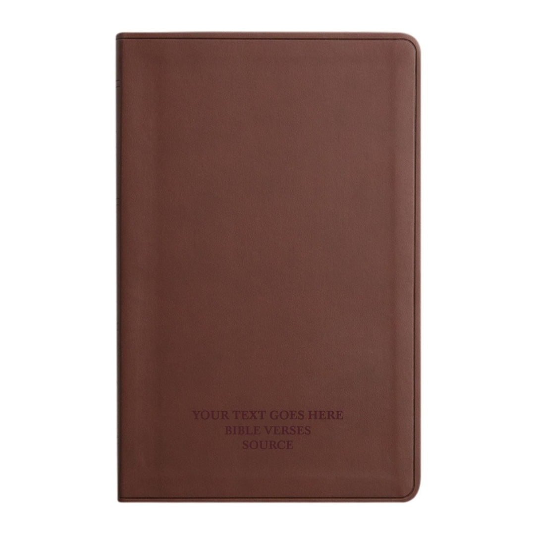 ESV Brown Standard Size Holy Bible Large Print | USA - Shepherds Shelf