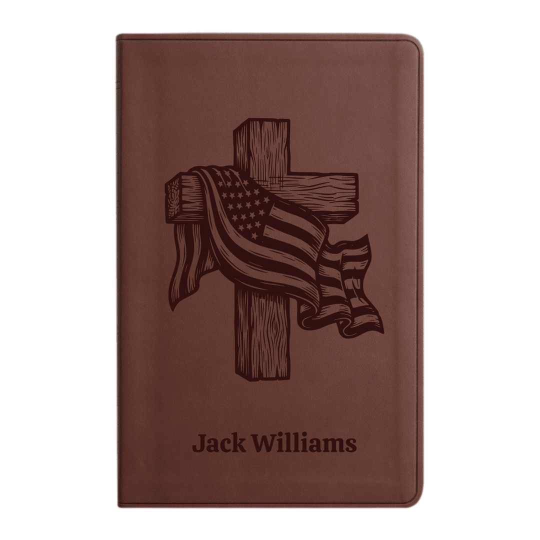 ESV Brown Standard Size Holy Bible Large Print | USA - Shepherds Shelf