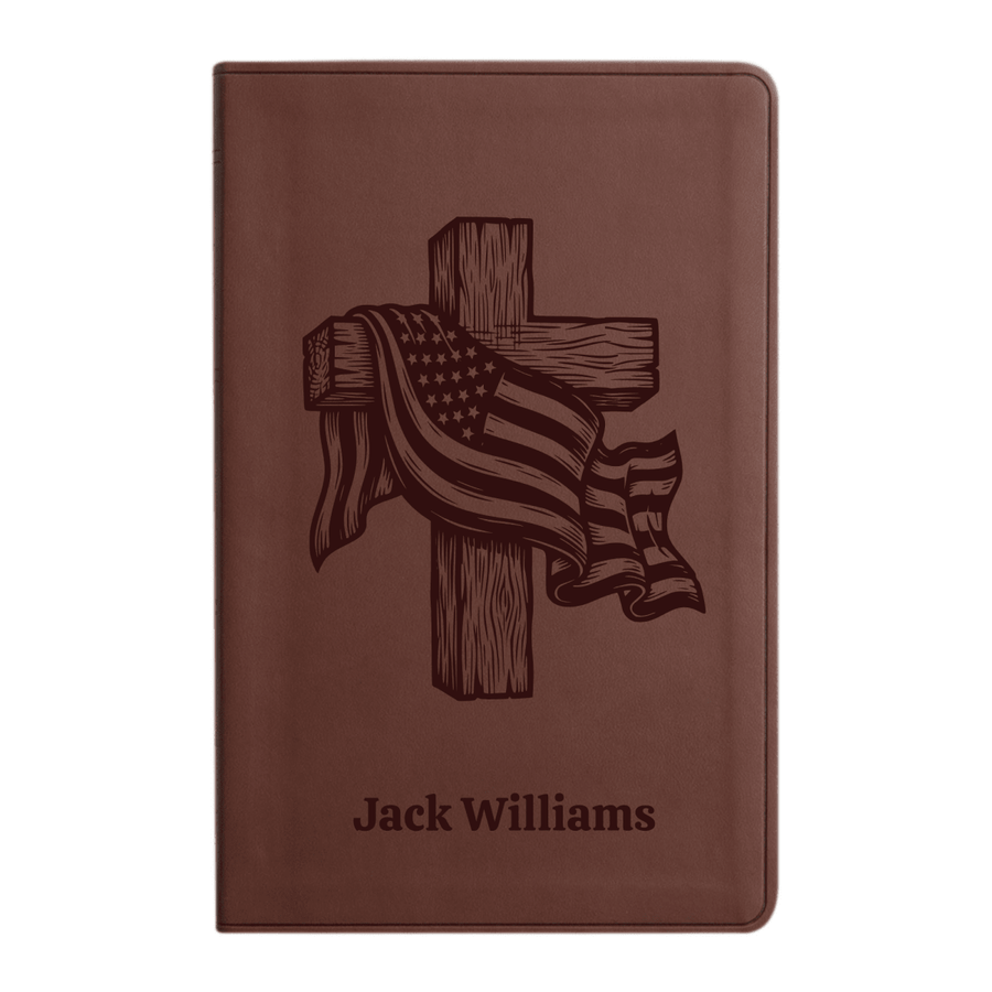 ESV Brown Standard Size Holy Bible Large Print | USA - Shepherds Shelf