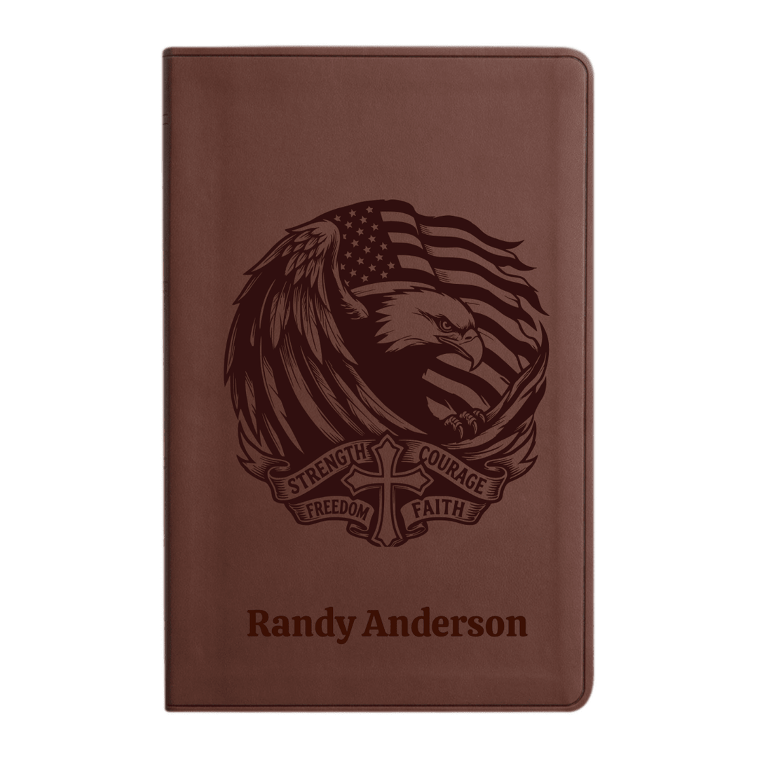 ESV Brown Standard Size Holy Bible Large Print | USA - Shepherds Shelf