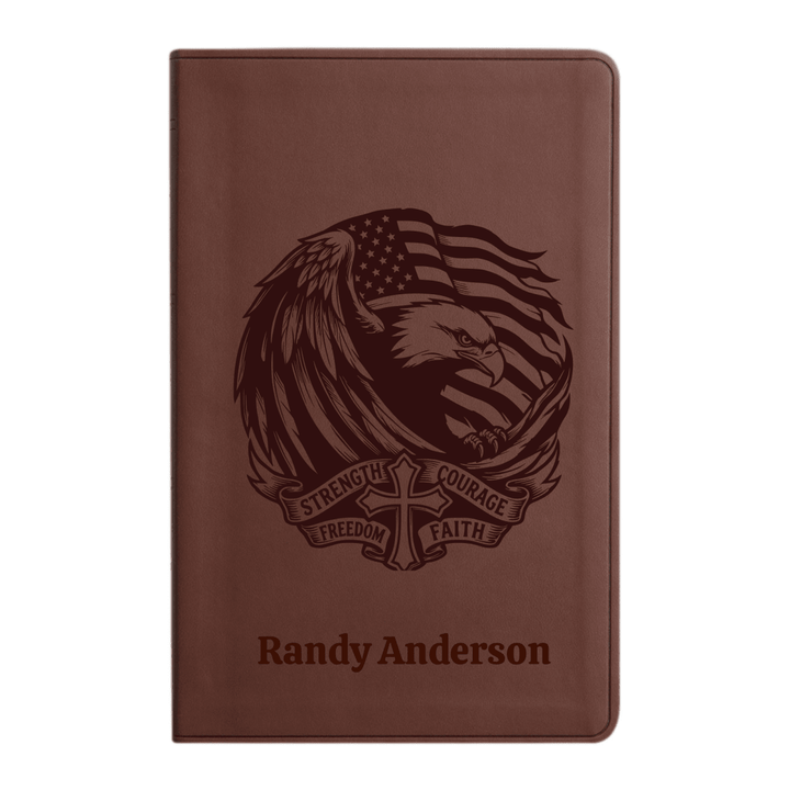 ESV Brown Standard Size Holy Bible Large Print | USA - Shepherds Shelf