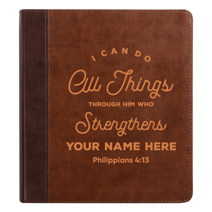 ESV Brown Study Size Holy Bible Small Print | Live - in - scripture Collection 2 - Shepherds Shelf