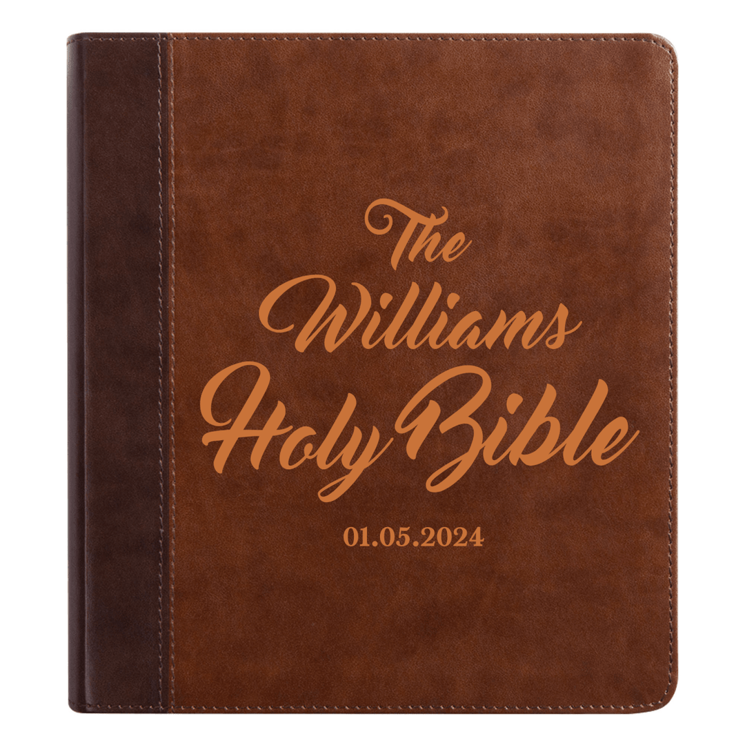 ESV Brown Study Size Holy Bible Small Print | Live - in - scripture Collection 2 - Shepherds Shelf