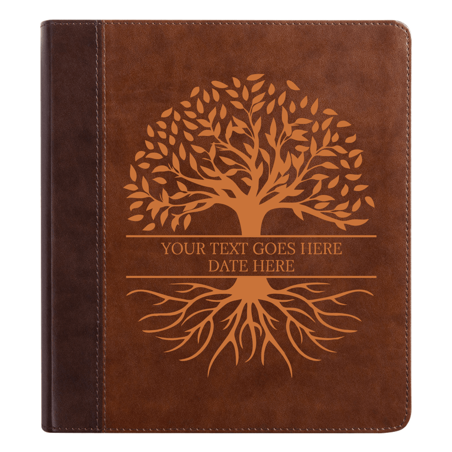 ESV Brown Study Size Holy Bible Small Print | Scripture Art Collection 1 - Shepherds Shelf