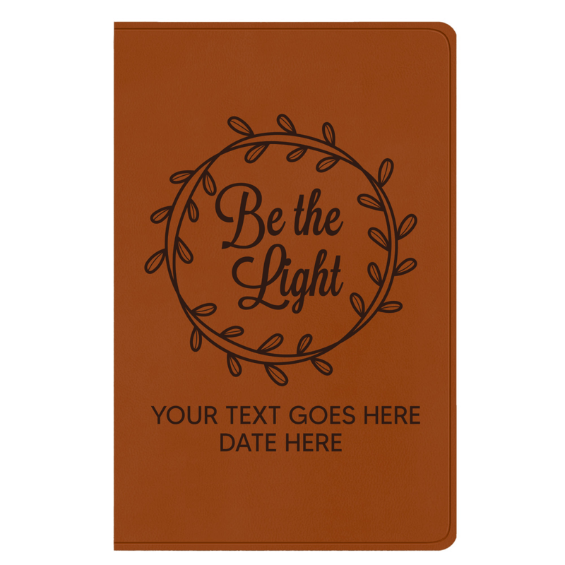 ESV Light Brown Standard Size Holy Bible Large Print | Be the Light