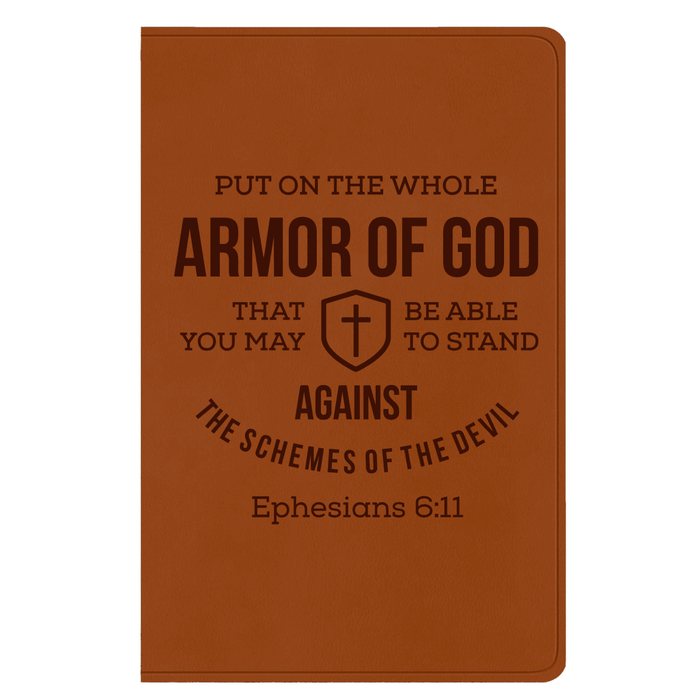 ESV Light Brown Standard Size Holy Bible Large Print | Bible Verse Collection 1