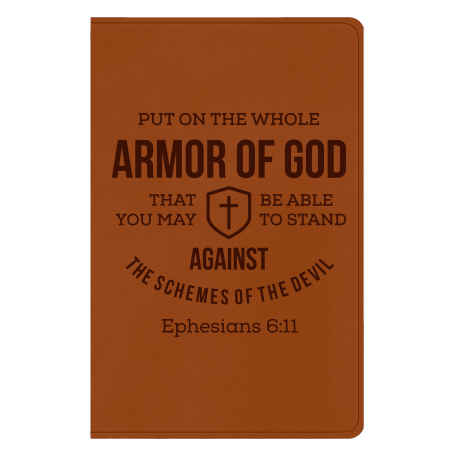 ESV Light Brown Standard Size Holy Bible Large Print | Bible Verse Collection 1 - Shepherds Shelf