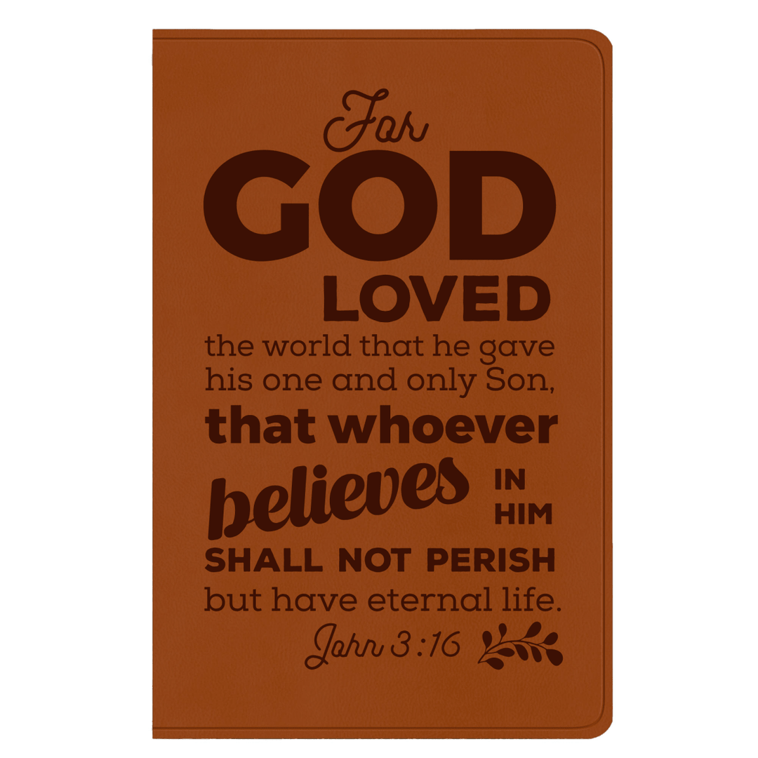 ESV Light Brown Standard Size Holy Bible Large Print | Bible Verse Collection 1 - Shepherds Shelf