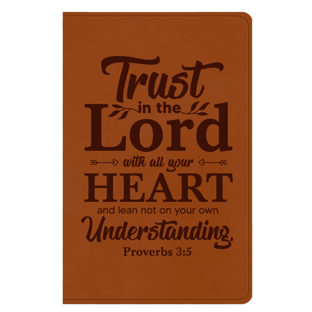 ESV Light Brown Standard Size Holy Bible Large Print | Bible Verse Collection 2 - Shepherds Shelf