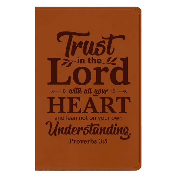 ESV Light Brown Standard Size Holy Bible Large Print | Bible Verse Collection 2 - Shepherds Shelf
