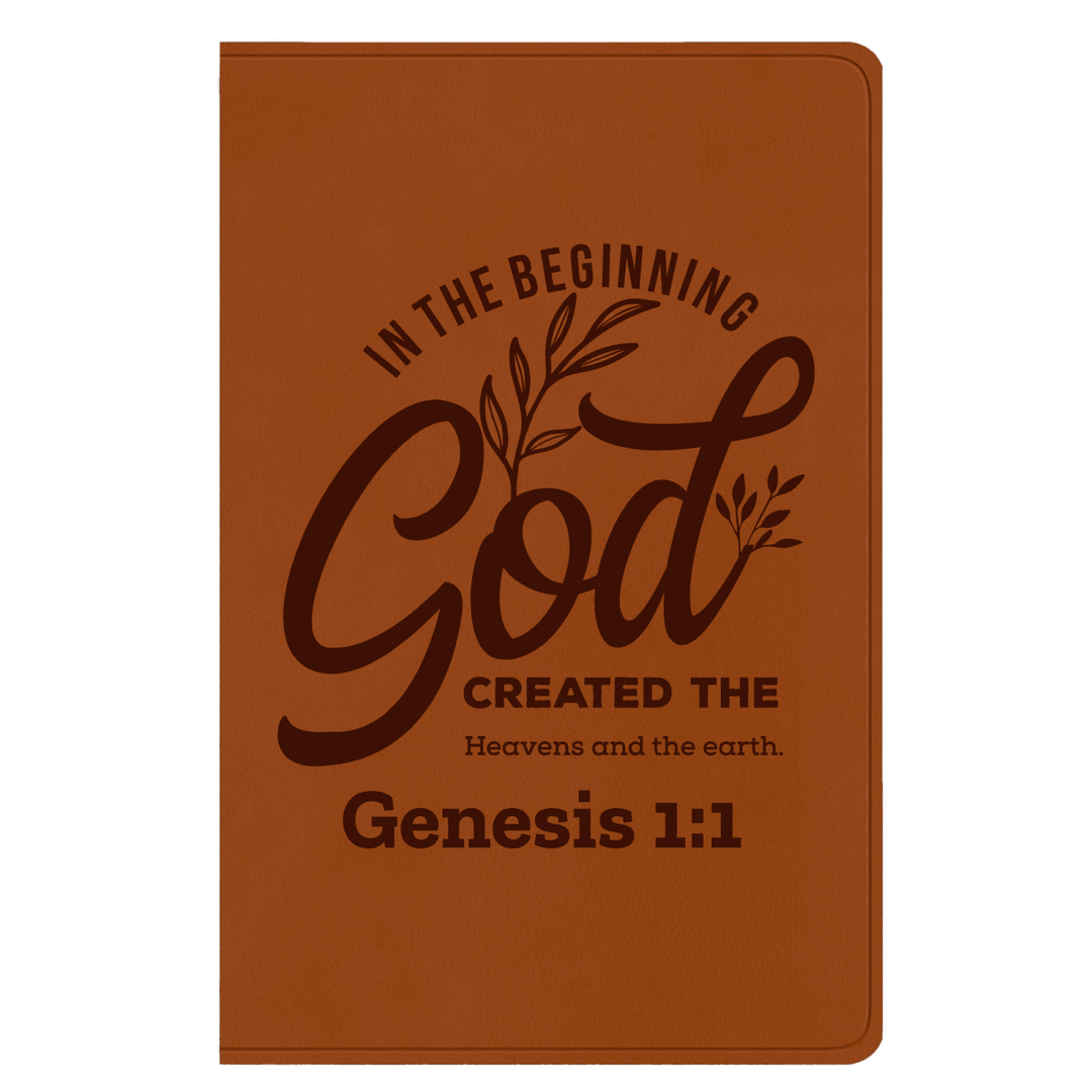 ESV Light Brown Standard Size Holy Bible Large Print | Bible Verse Collection 2 - Shepherds Shelf