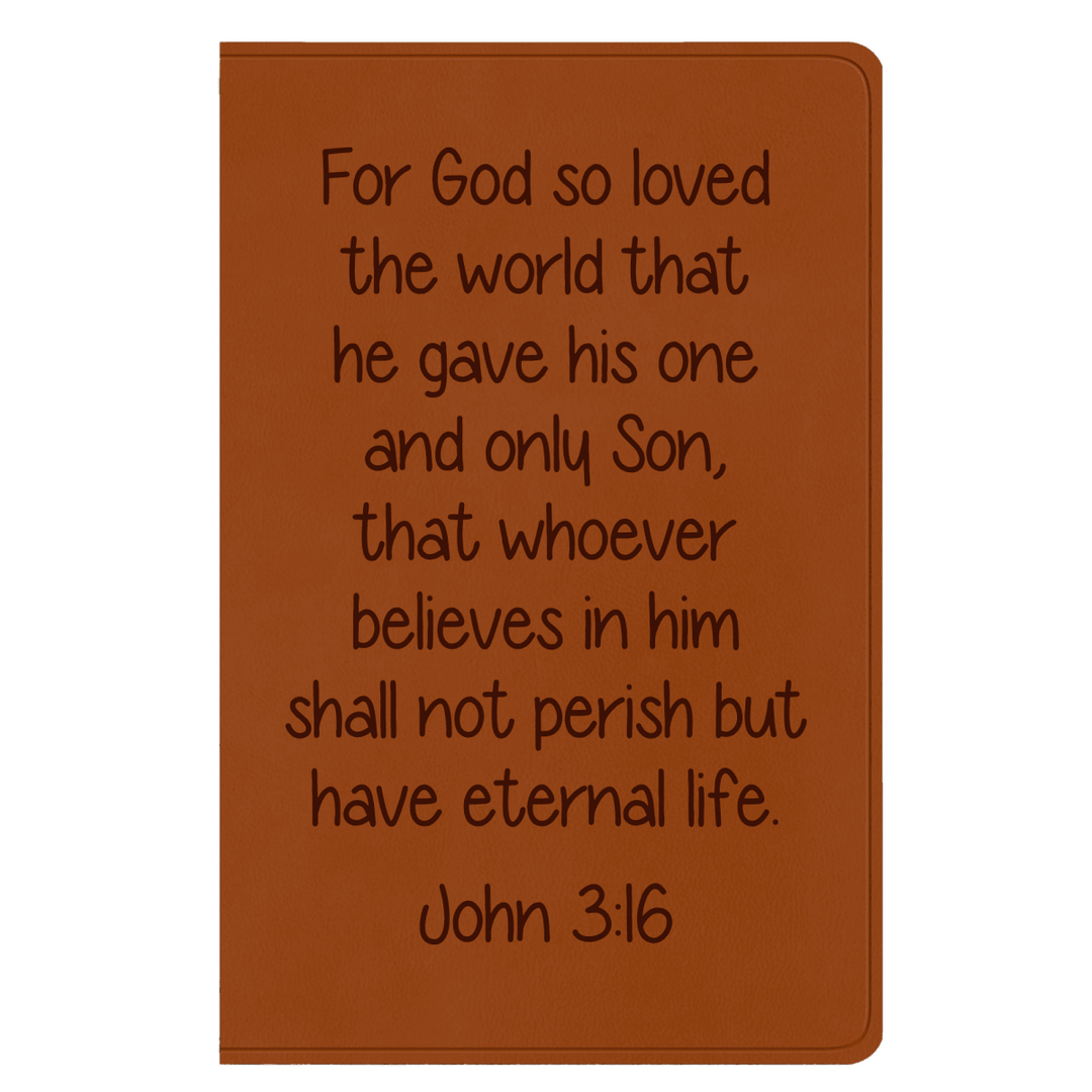 ESV Light Brown Standard Size Holy Bible Large Print | Bible Verse Collection 3 - Shepherds Shelf
