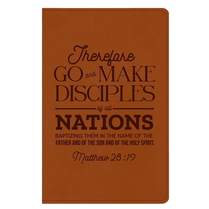 ESV Light Brown Standard Size Holy Bible Large Print | Bible Verse Collection 3 - Shepherds Shelf