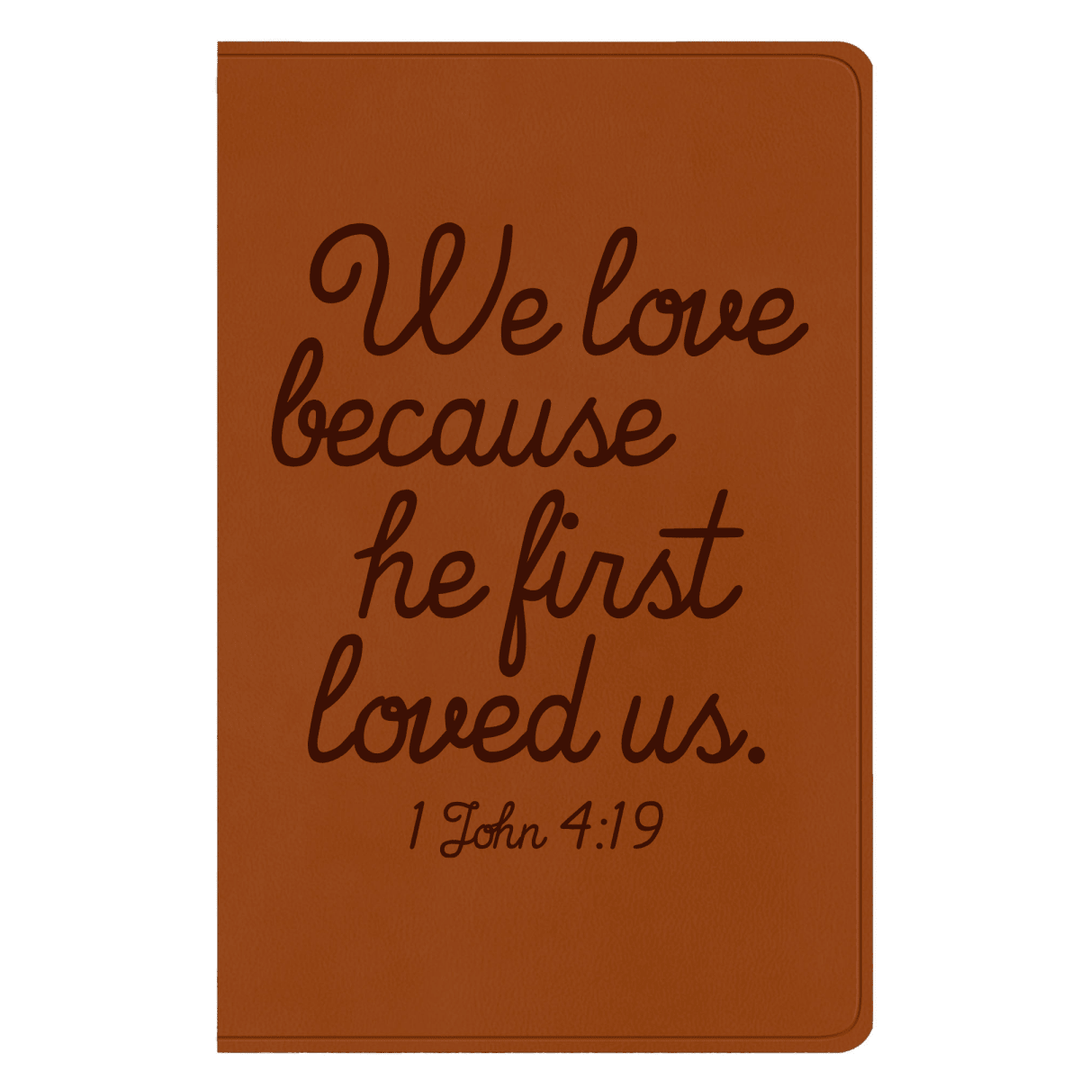 ESV Light Brown Standard Size Holy Bible Large Print | Bible Verse Collection 3 - Shepherds Shelf