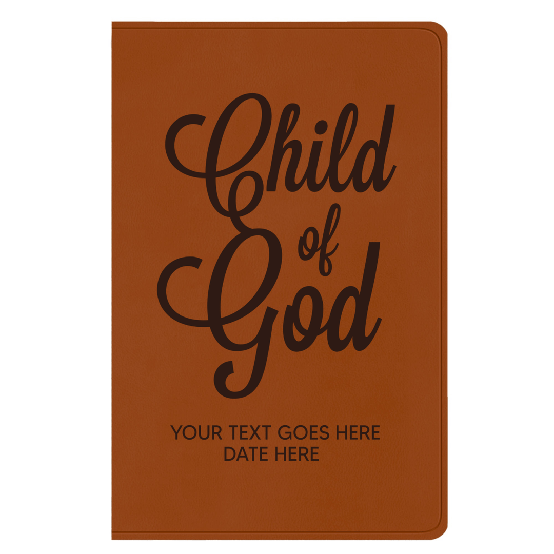 ESV Light Brown Standard Size Holy Bible Large Print | Child of God - Shepherds Shelf