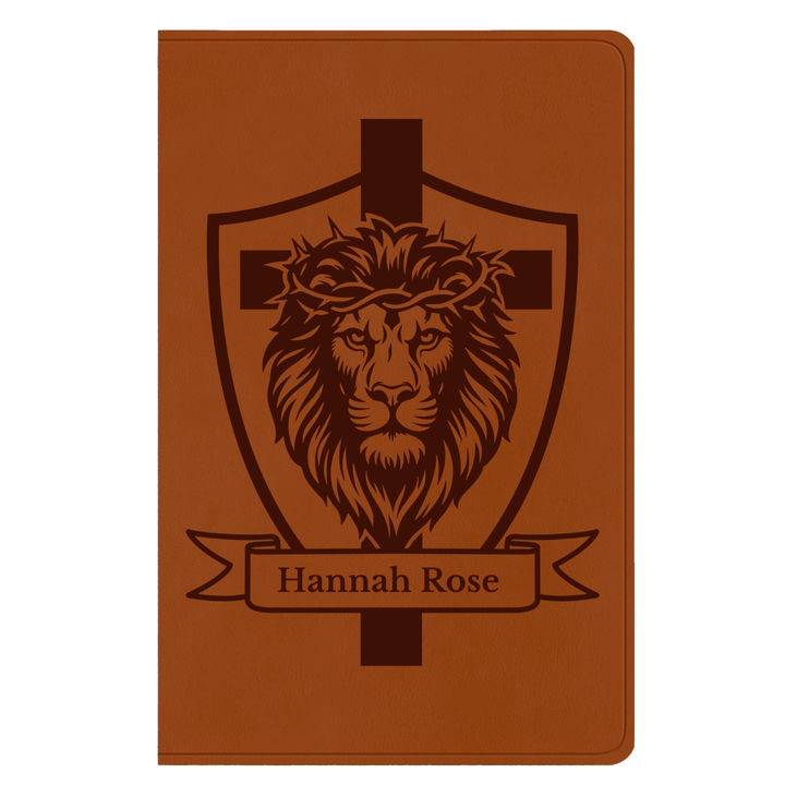 ESV Light Brown Standard Size Holy Bible Large Print | Cross Collection - Shepherds Shelf