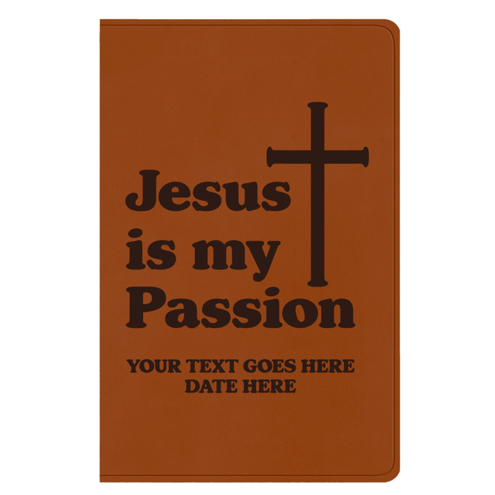ESV Light Brown Standard Size Holy Bible Large Print | Jesus is my Passion