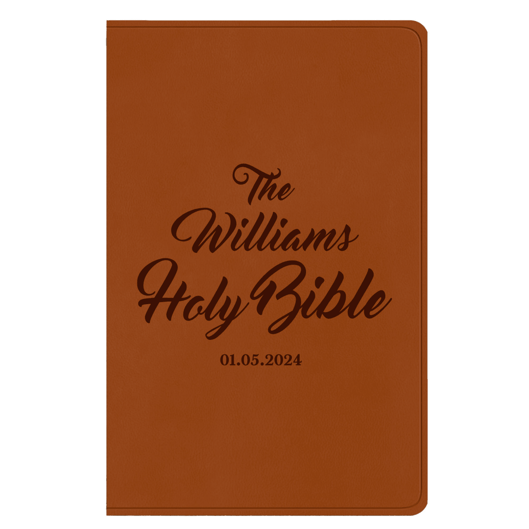 ESV Light Brown Standard Size Holy Bible Large Print | Live - in - scripture Collection 2 - Shepherds Shelf