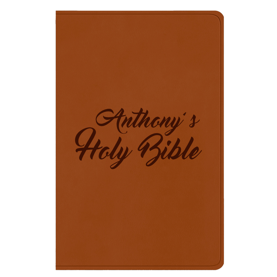 ESV Light Brown Standard Size Holy Bible Large Print | Live - in - scripture Collection 2 - Shepherds Shelf