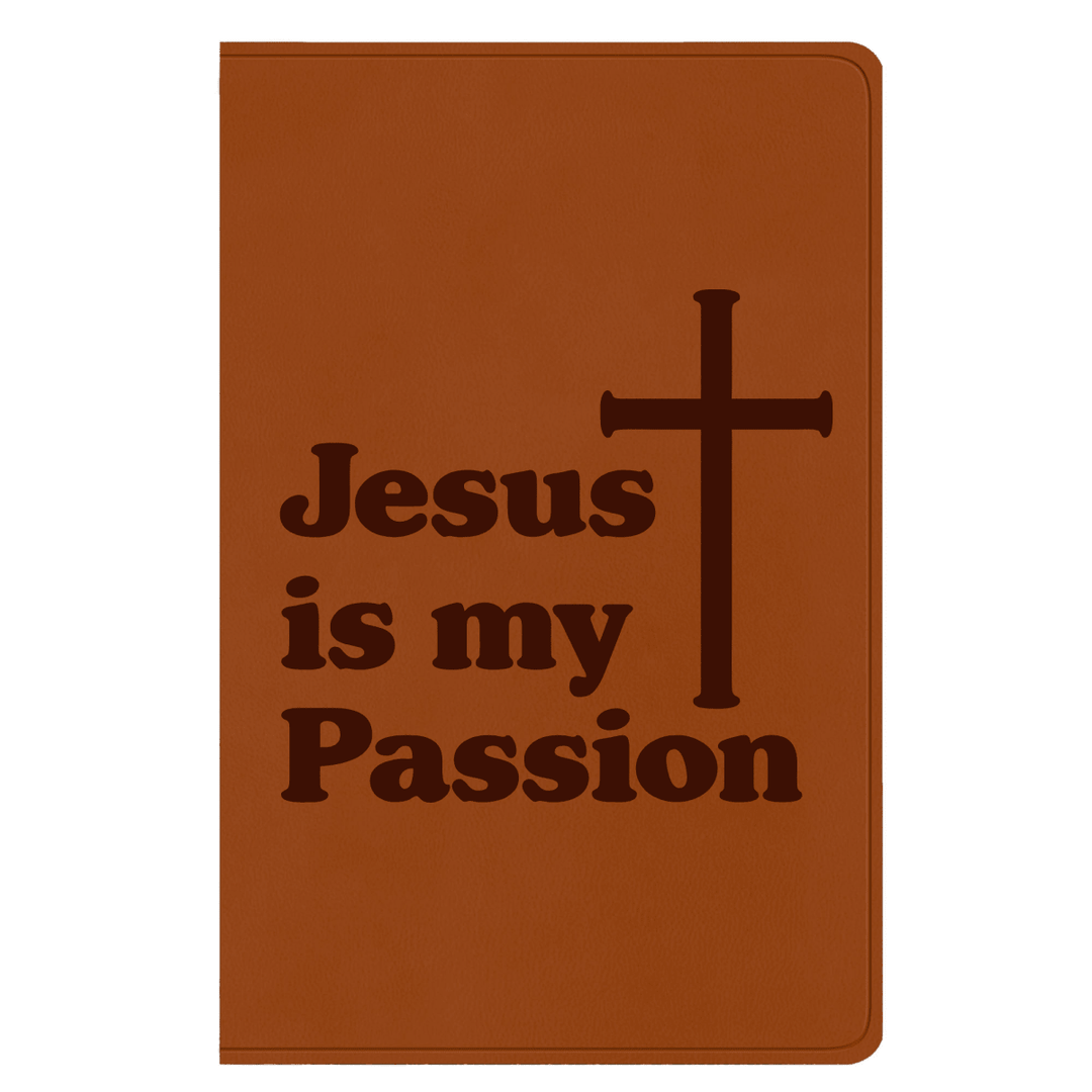 ESV Light Brown Standard Size Holy Bible Large Print | Scripture Art Collection 2 - Shepherds Shelf