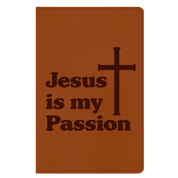 ESV Light Brown Standard Size Holy Bible Large Print | Scripture Art Collection 2 - Shepherds Shelf