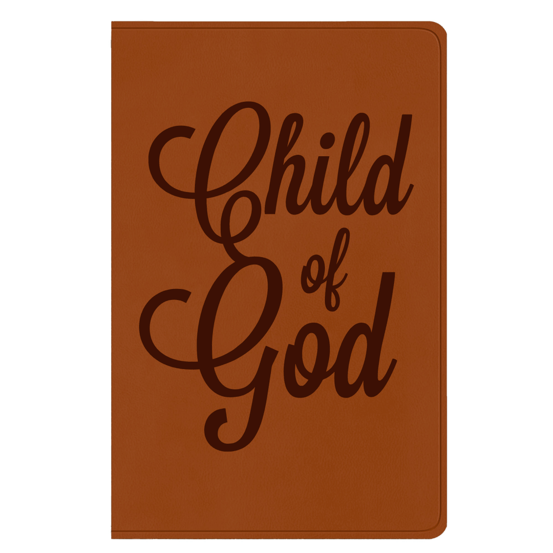 ESV Light Brown Standard Size Holy Bible Large Print | Scripture Art Collection 2 - Shepherds Shelf