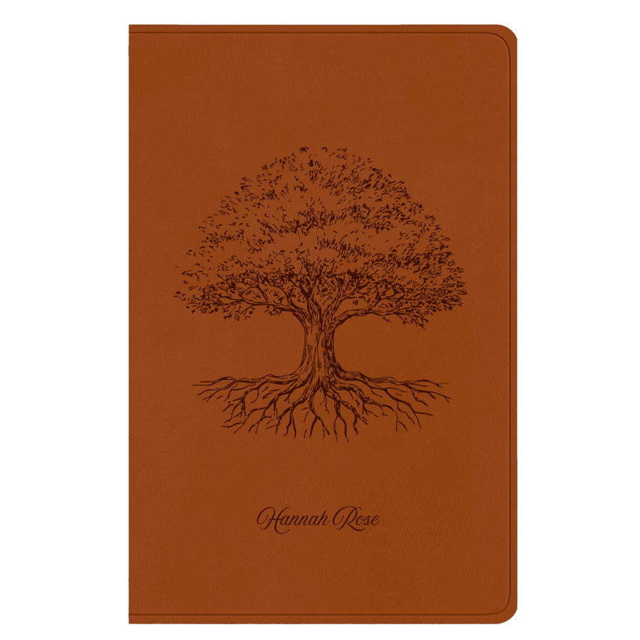 ESV Light Brown Standard Size Holy Bible Large Print | Tree of Life - Shepherds Shelf