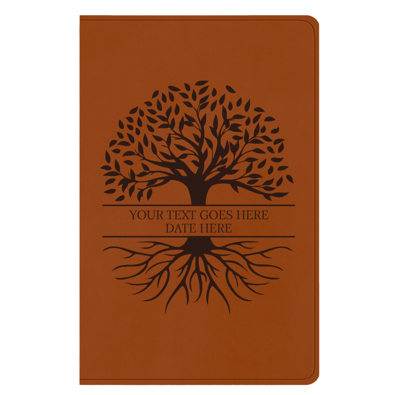 ESV Light Brown Standard Size Holy Bible Large Print | Tree of Life