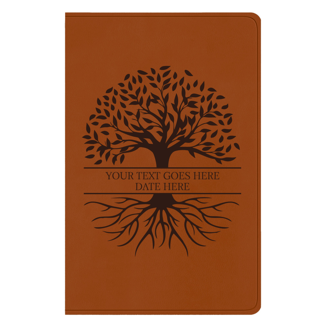 ESV Light Brown Standard Size Holy Bible Large Print | Tree of Life - Shepherds Shelf