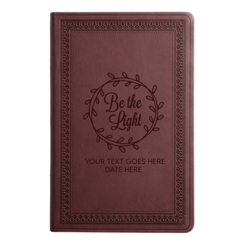 ESV Purple Plum Standard Size Holy Bible Large Print | Be the Light