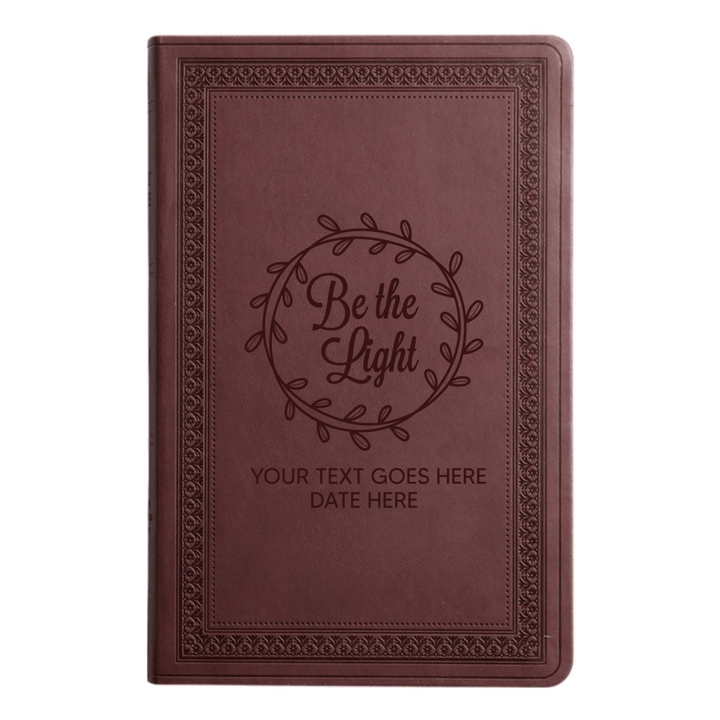 ESV Purple Plum Standard Size Holy Bible Large Print | Be the Light - Shepherds Shelf