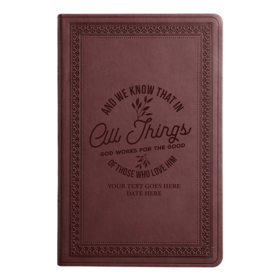 ESV Purple Plum Standard Size Holy Bible Large Print | Bible Verse Collection 1 - Shepherds Shelf